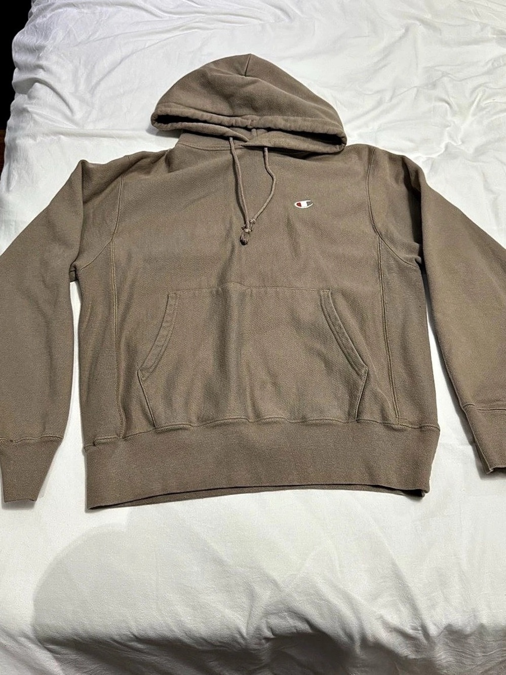 Champion Light Brown Neutral Hoodie